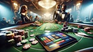surga mobile app interface showing live-dealer tables and sportsbook markets